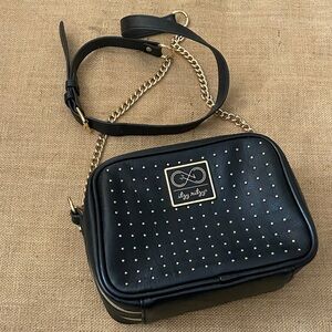 Chelsea + Cole for Itzy Ritzy Studded Double Take Crossbody Small Diaper Bag